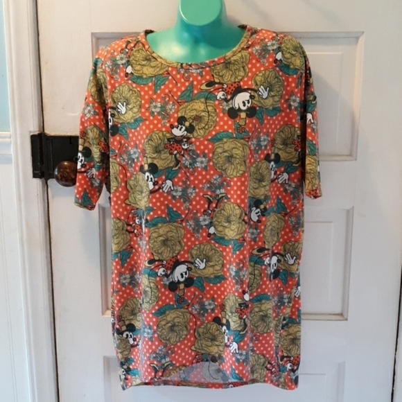 Lularoe Disney Minnie Mouse XS tee - Picture 1 of 3